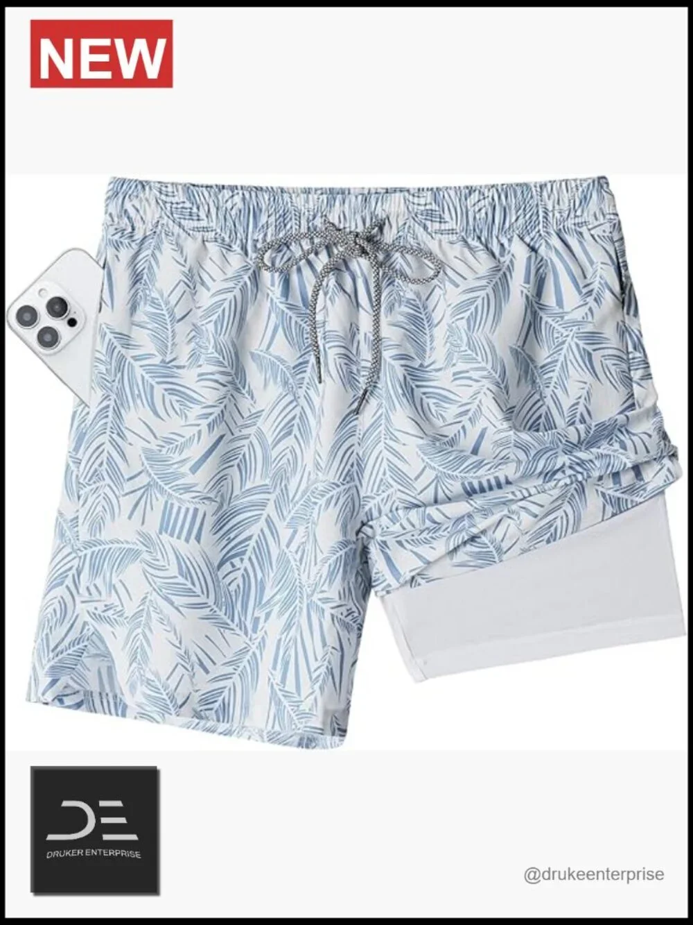 Men's 2 in 1 5